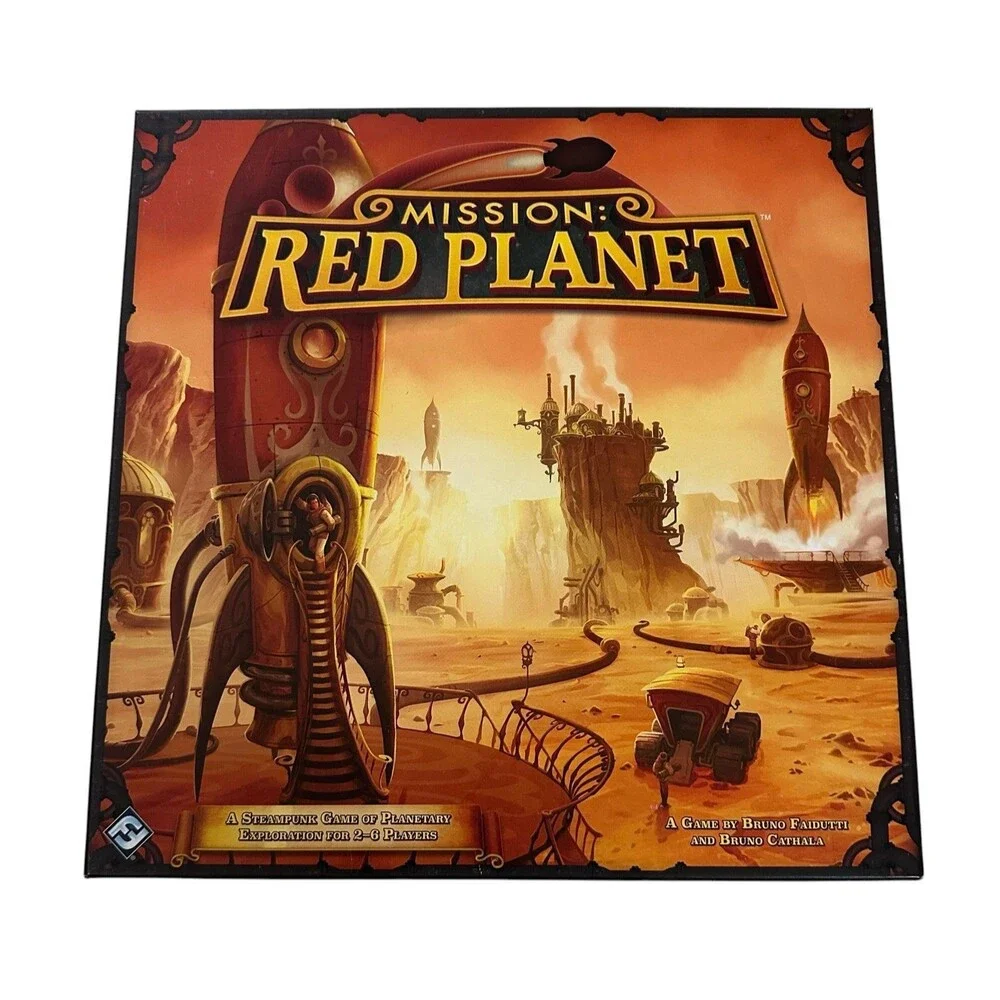 Mission Red Planet Board Game Complete Fantasy Flight 2015